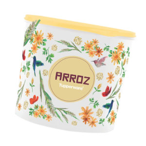 Tupper Caixa Arroz 5Kg Floral