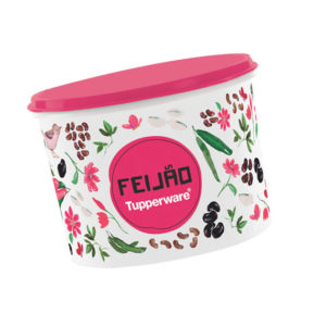Tupper Caixa Feijão 2kg Floral