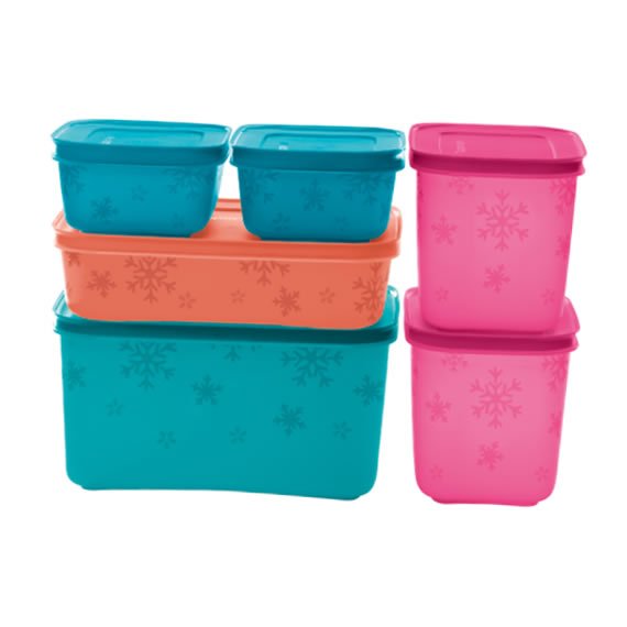 Kit Freezer Line Tupperware 6 Peças