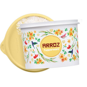 Tupper Caixa Arroz 2Kg Floral