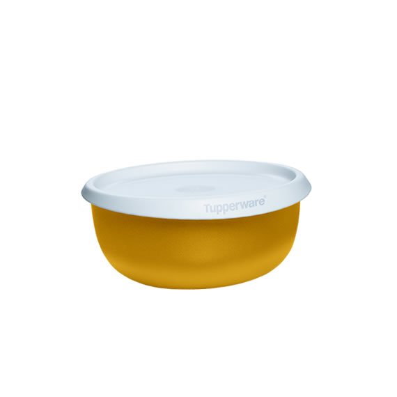 Tigela Toque Mágico Dourada 550ml Tupperware