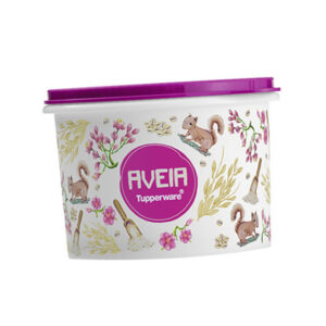 Tupper Caixa Aveia 1.1L Floral