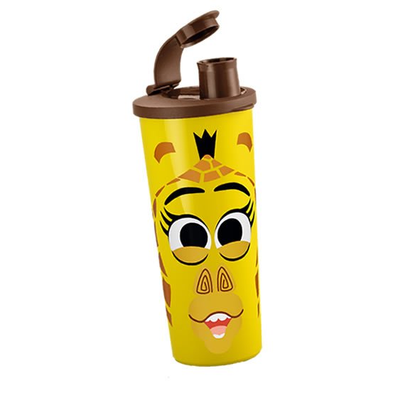 Copo com Bico Koukou Melman Madagascar 470ml