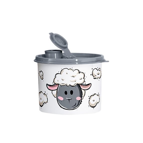Tupper Redondinha com Bico Dosador Ovelhinha 500ml