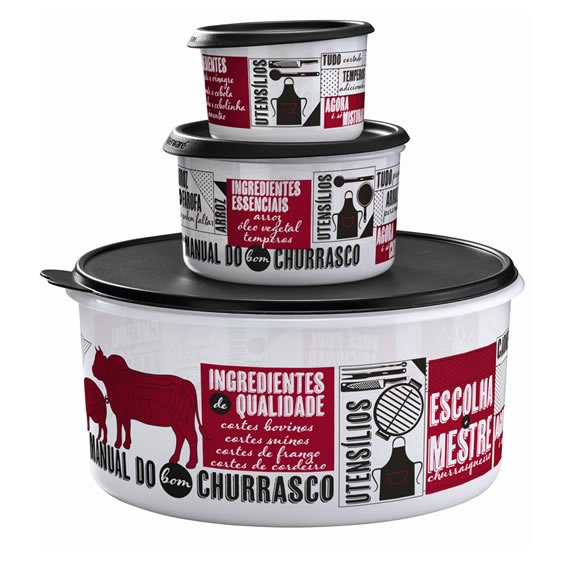Kit Mestre Churrasqueiro Tupperware
