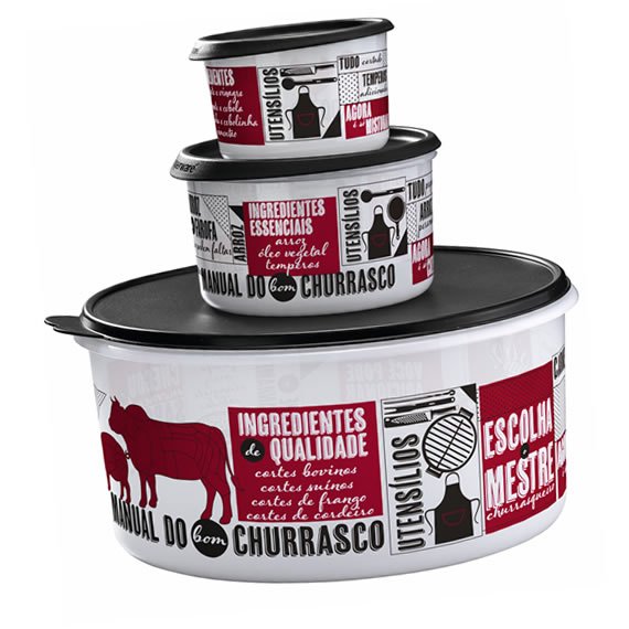 Kit Mestre Churrasqueiro Tupperware