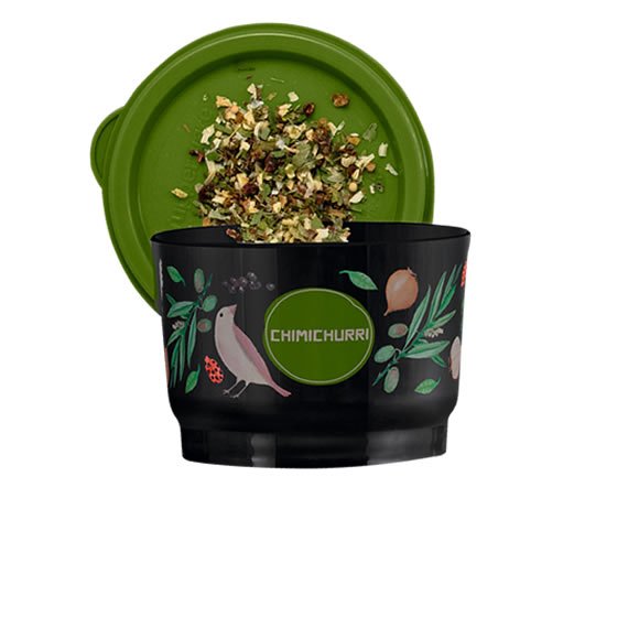 Tupper Potinho Chimichurri 140ml Floral