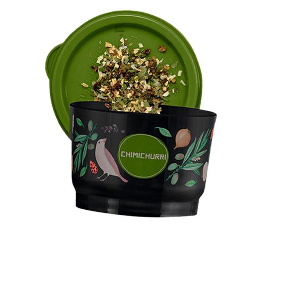 Tupper Potinho Chimichurri 140ml Floral