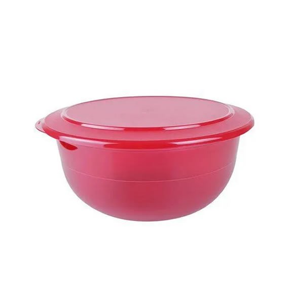 Tigela Cristal Vermelha 1.1L