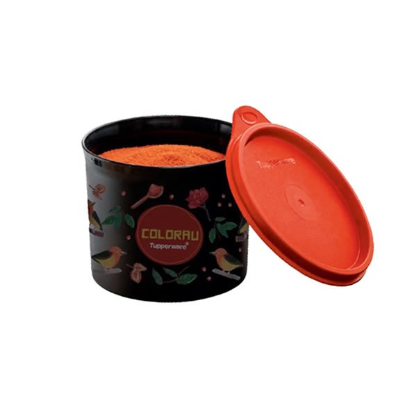 Tupper Redondinha Colorau 350g Floral