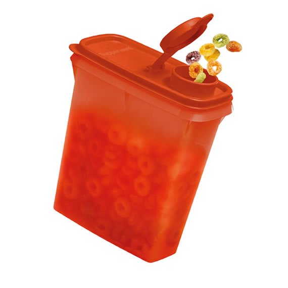 Porta Cereais Laranja 850ml