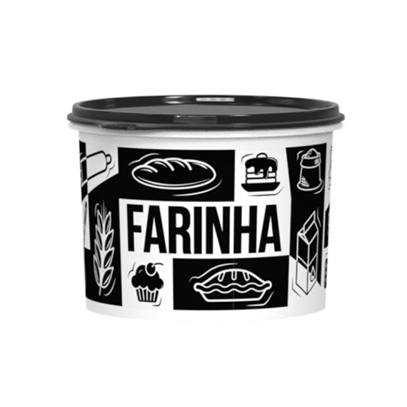 Tupper Caixa Farinha 1.8kg Pop Box PB