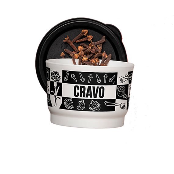 Tupper Potinho Cravo 140ml Pop Box PB
