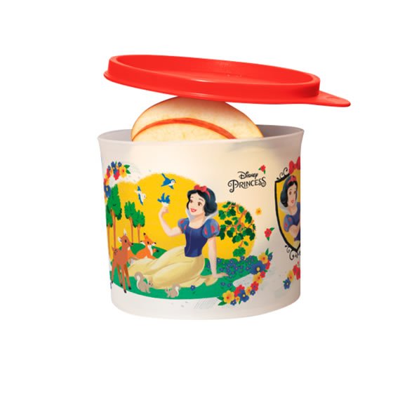 Tupper Redondinha Branca de Neve 500ml