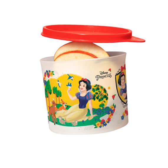 Tupper Redondinha Branca de Neve 500ml