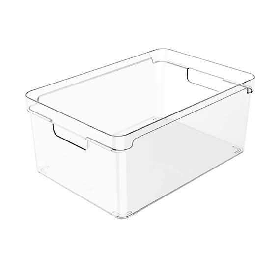 Organizador De Armários OU Transparente 7.5L 30 x 20 x 13cm
