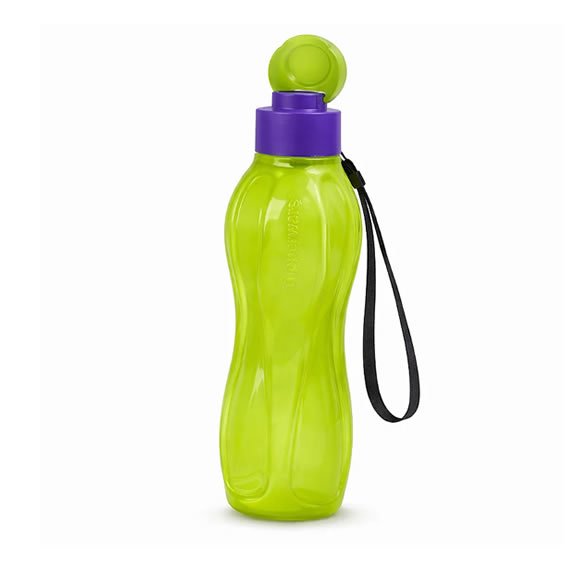 Eco Tupper Verde Folha Neon Fluo 500ml