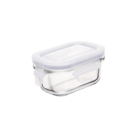 Pote Hermético de Vidro com Tampa Plástica Lyor 120ml