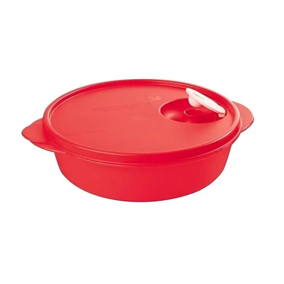Tigela Cristalwave 1.5L Vermelha