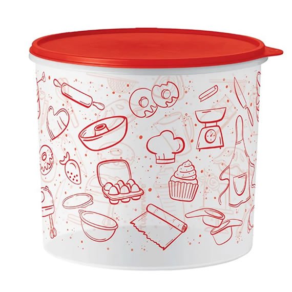 Tupper Caixa Receitas 6.5L